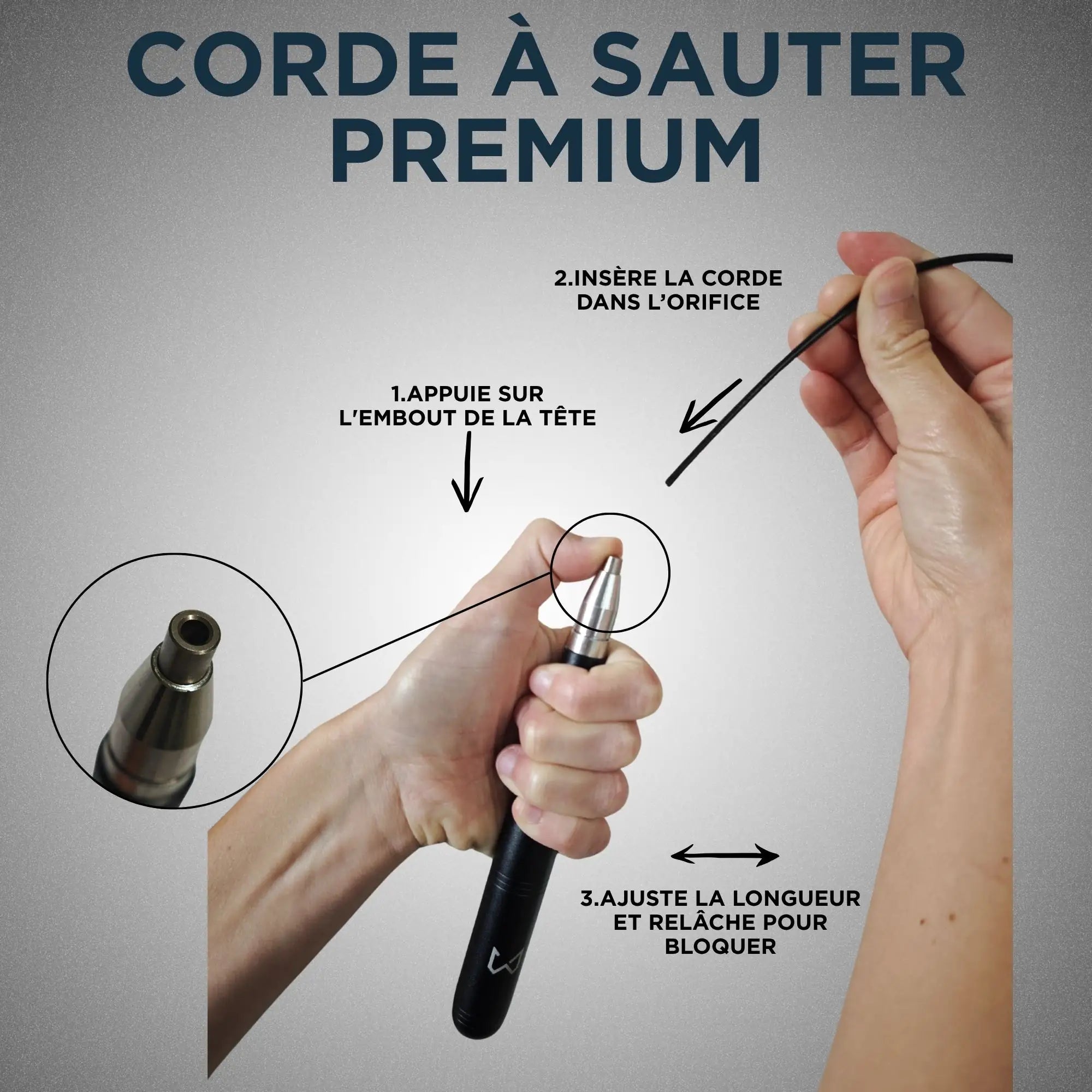 corde a sauter premium ajustement