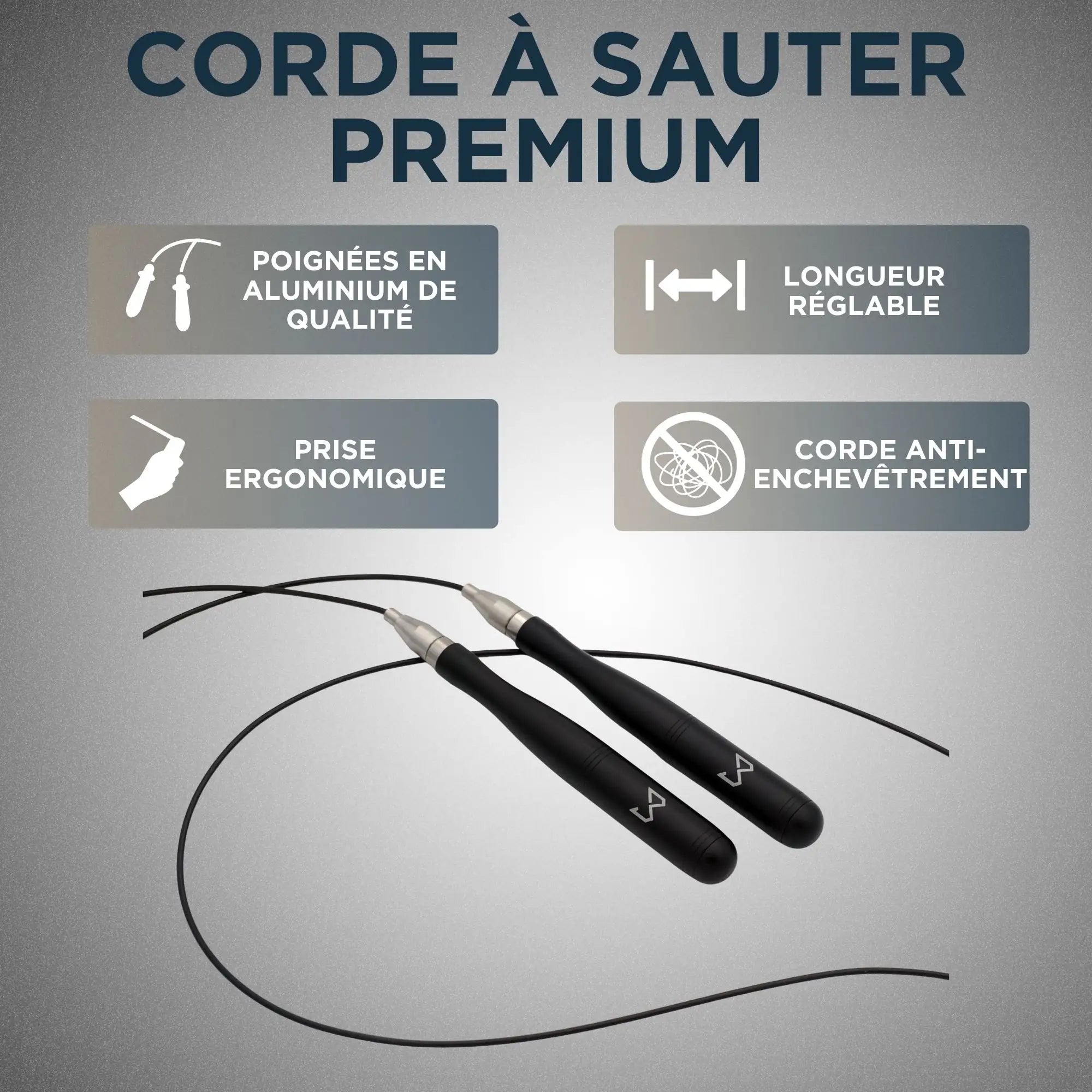 corde a sauter premium caracteristiques