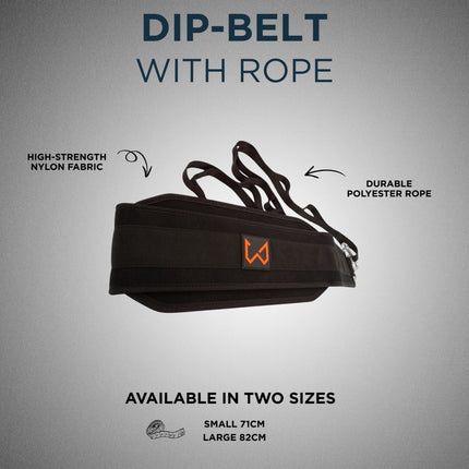 Dip Belt With Rope