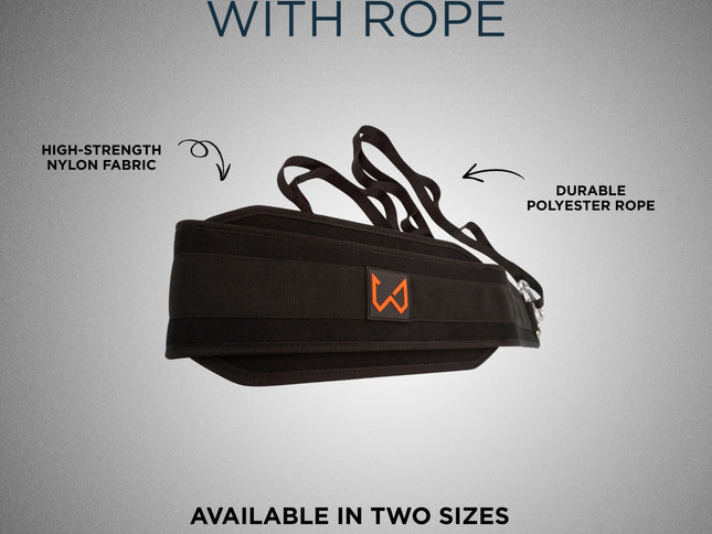 Dip Belt With Rope