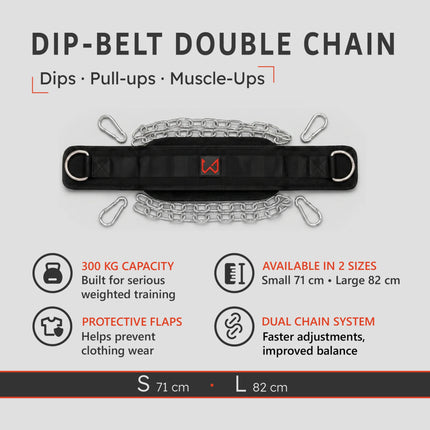 Dip Belt - Double Chain