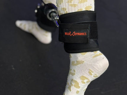 Wilddynamics Ankle Straps for Cable Machines Premium Ankle Straps with Carry Bag | Wild Dynamics