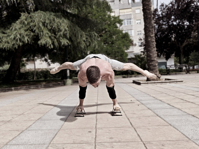 Wilddynamics Antlettes™ Parallettes Antlettes™ Wooden Parallettes for Calisthenics & Hand Balancing