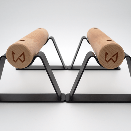 Wilddynamics Antlettes™ Parallettes Antlettes™ Wooden Parallettes for Calisthenics & Hand Balancing