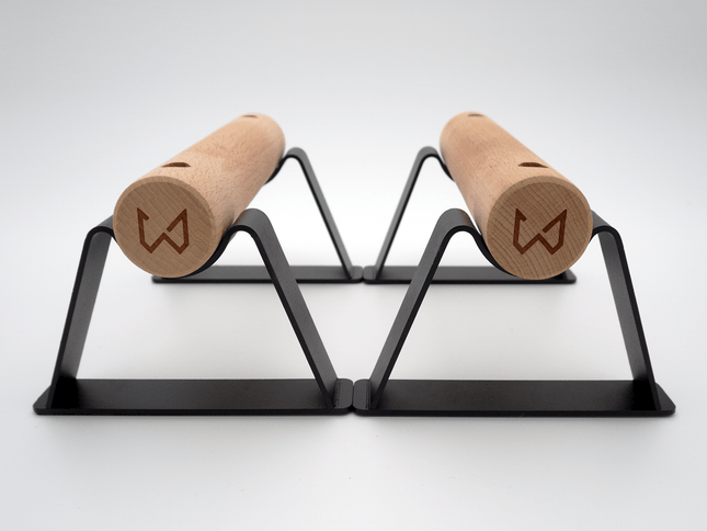 Wilddynamics Antlettes™ Parallettes Antlettes™ Wooden Parallettes for Calisthenics & Hand Balancing