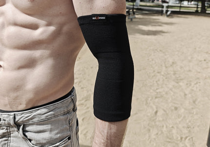 Wilddynamics Elbow sleeve Black Elbow Sleeves (Pair) – Compression Support | Wild Dynamics