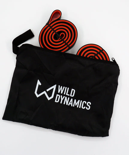 Wilddynamics Natural Latex Resistance Bands Set of 4 Resistance Band Set – 4 Levels of Resistance | Wild Dynamics
