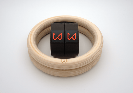 Wilddynamics Wooden rings Wooden Gymnastics Rings 28mm – Durable & Professional | Wild Dynamics