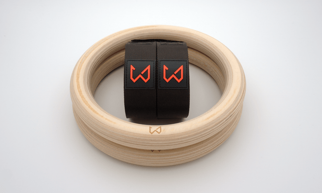 Wilddynamics Wooden rings Wooden Gymnastics Rings 28mm – Durable & Professional | Wild Dynamics